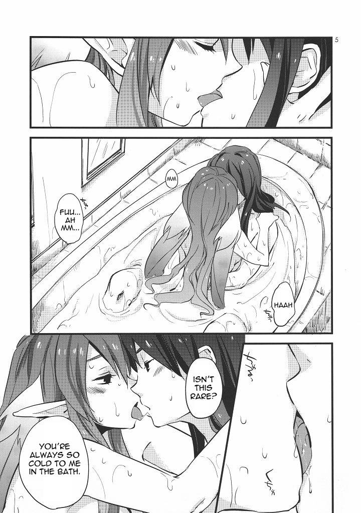 Hentai Manga Comic-Milk Bath Play-Read-4